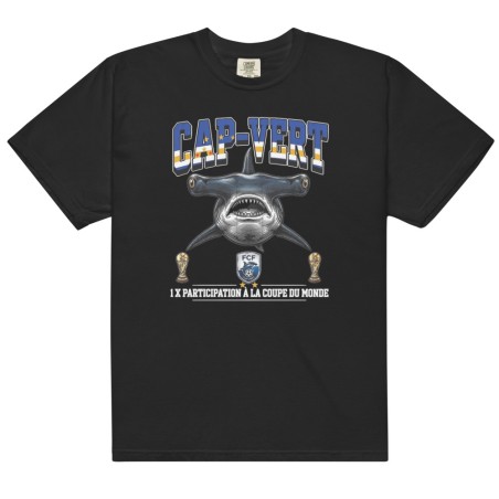 CAP-VERT garment-dyed heavyweight t-shirt