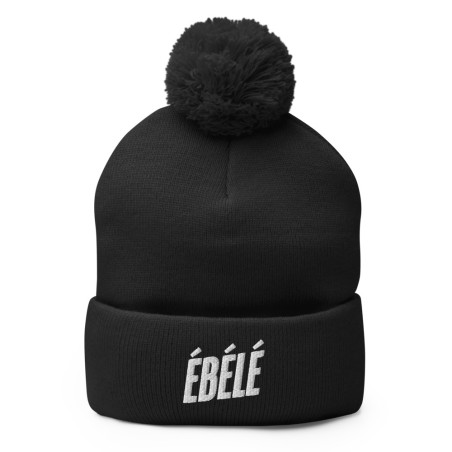 Pom-pom Knit cap Ébélé