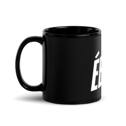 Tasse brillante noir