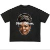 Maya Angelou premium heavyweight black tee